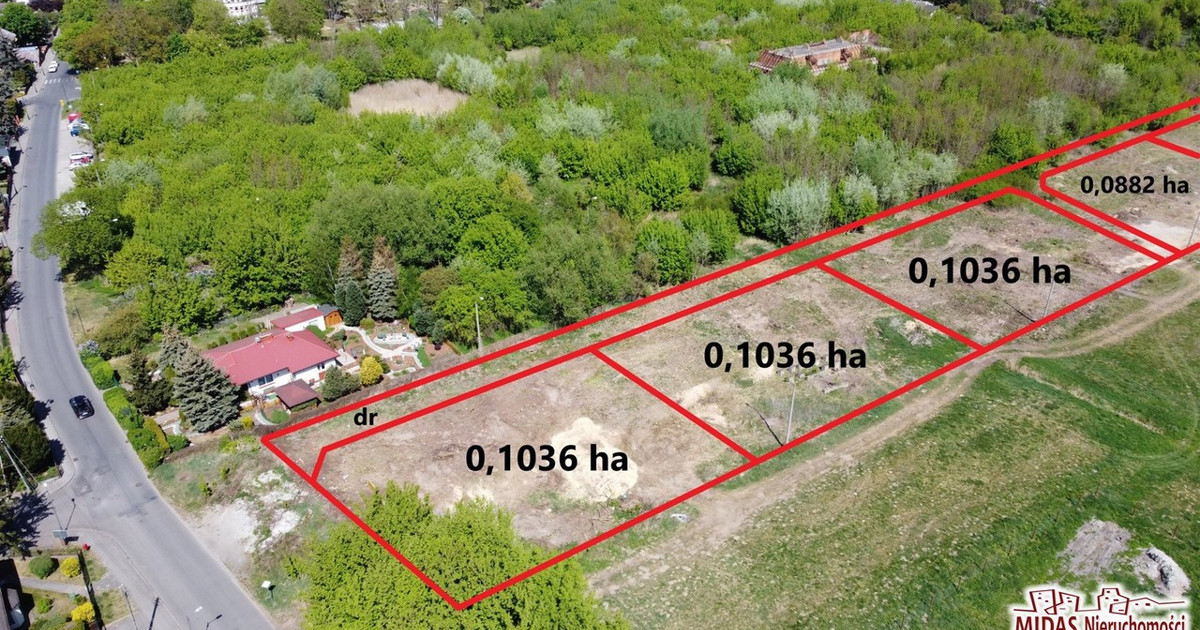 Działka na sprzedaż - Widok 2