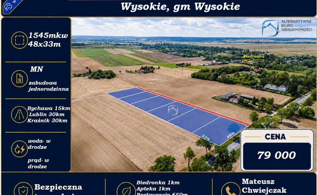 Działka na sprzedaż - Widok 2