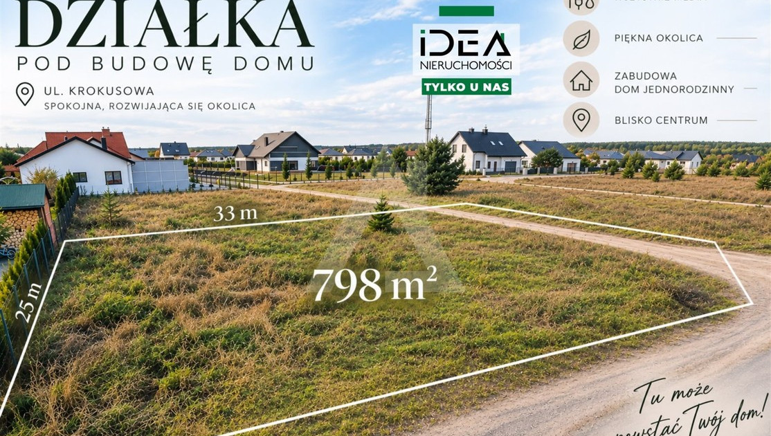 Działka na sprzedaż - Widok 2