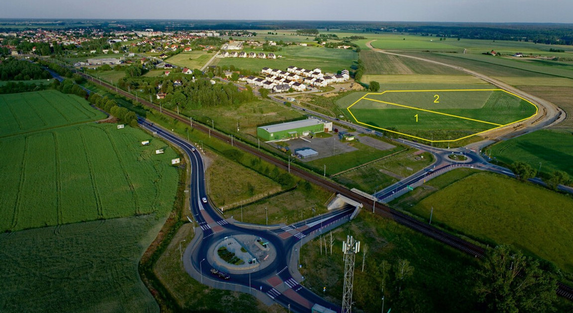Działka na sprzedaż - Widok 2
