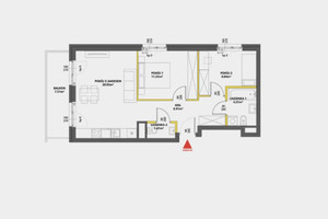 Duży balkon | Łazienka + WC | Narożne