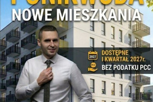 Nowe mieszkanie, 2 pokoje, 39m2, balkon 10m2, 2027