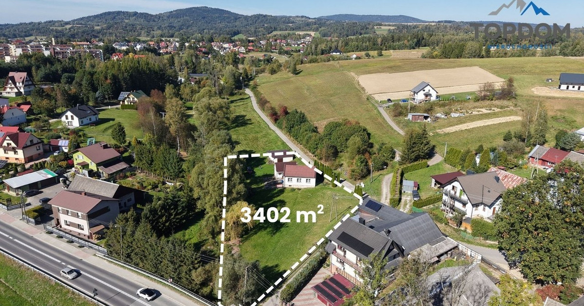 Dom – Jordanów, Przymiarki, powiat suski - Widok 2