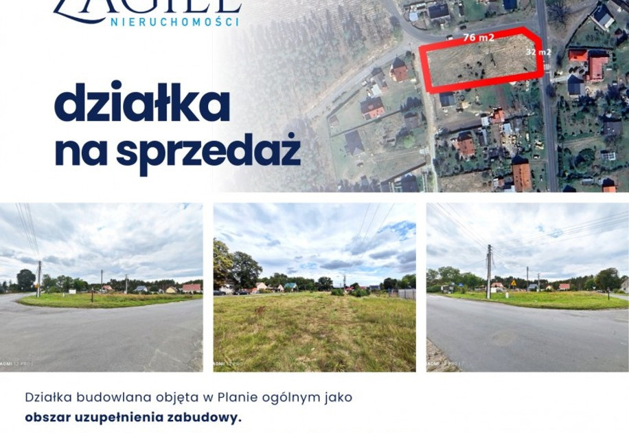 Działka na sprzedaż - Widok 2