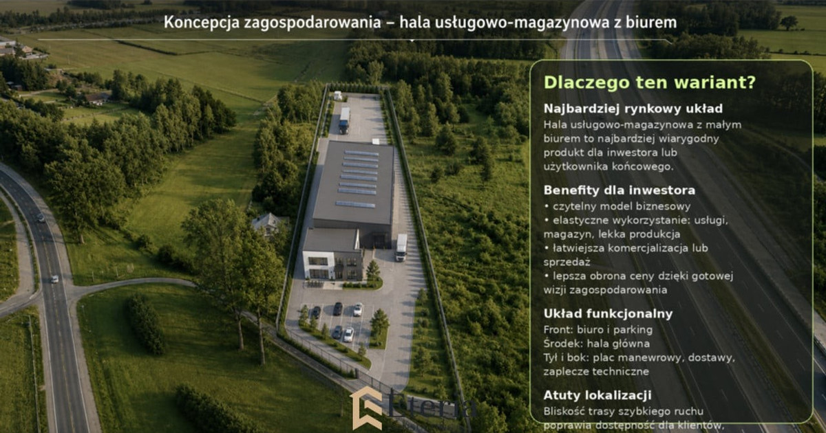 Działka na sprzedaż - Widok 2