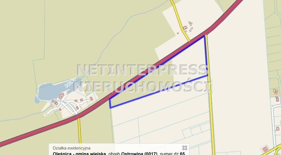 Działka na sprzedaż - Widok 2