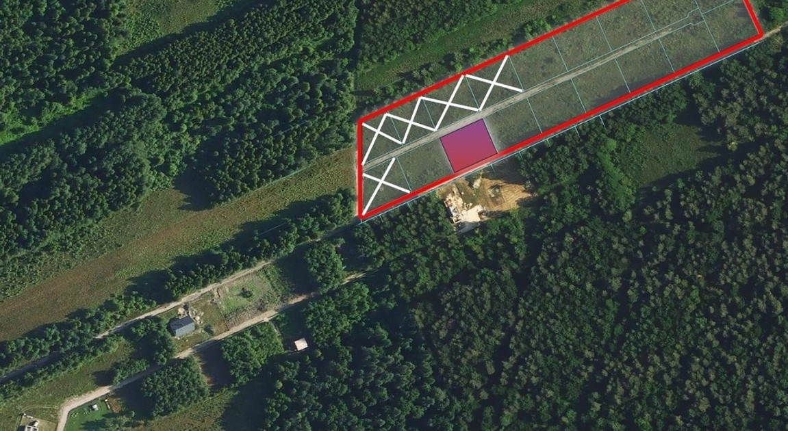 Działka na sprzedaż - Widok 2