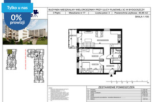 Mieszkanie na sprzedaż, 61 m², 3 pokoje Bydgoszcz Bartodzieje-Skrzetusko-Bielawki Bartodzieje