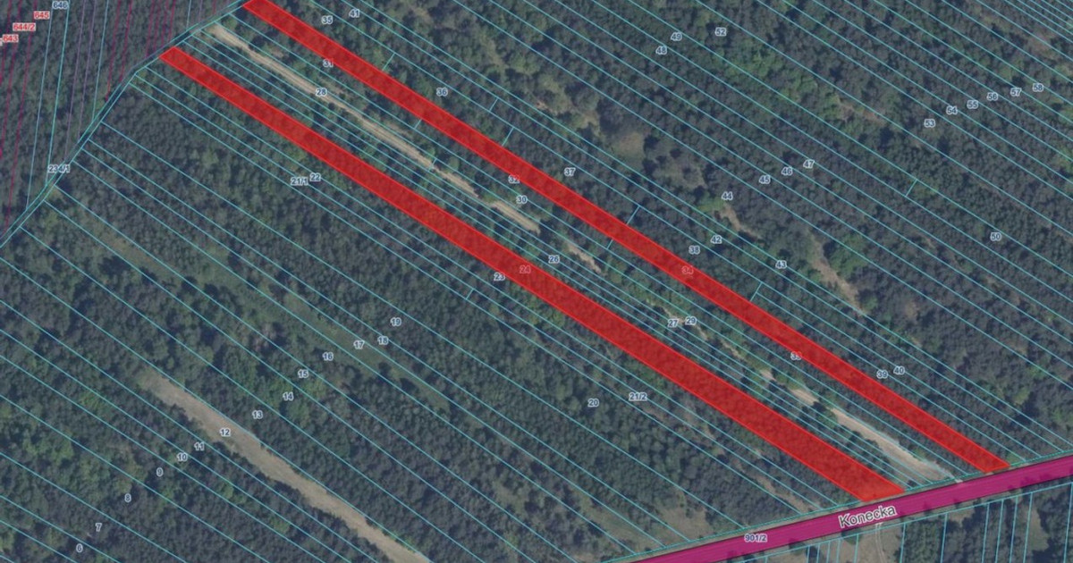Działka na sprzedaż - Widok 2