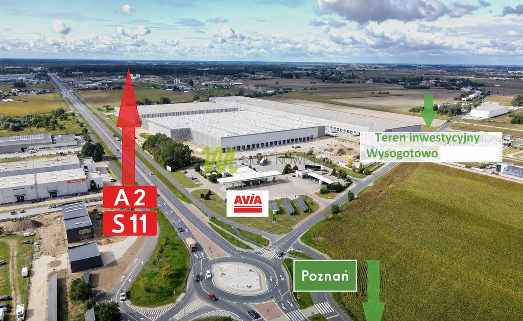 Działka na sprzedaż - Widok 2