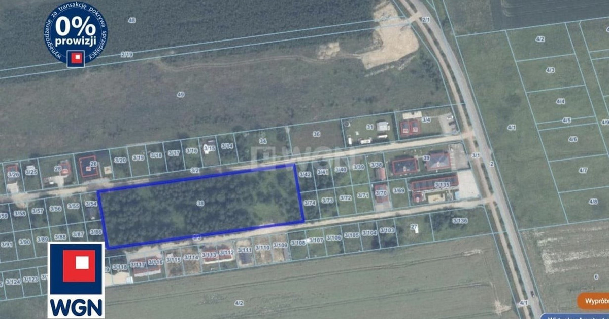 Działka na sprzedaż - Widok 2