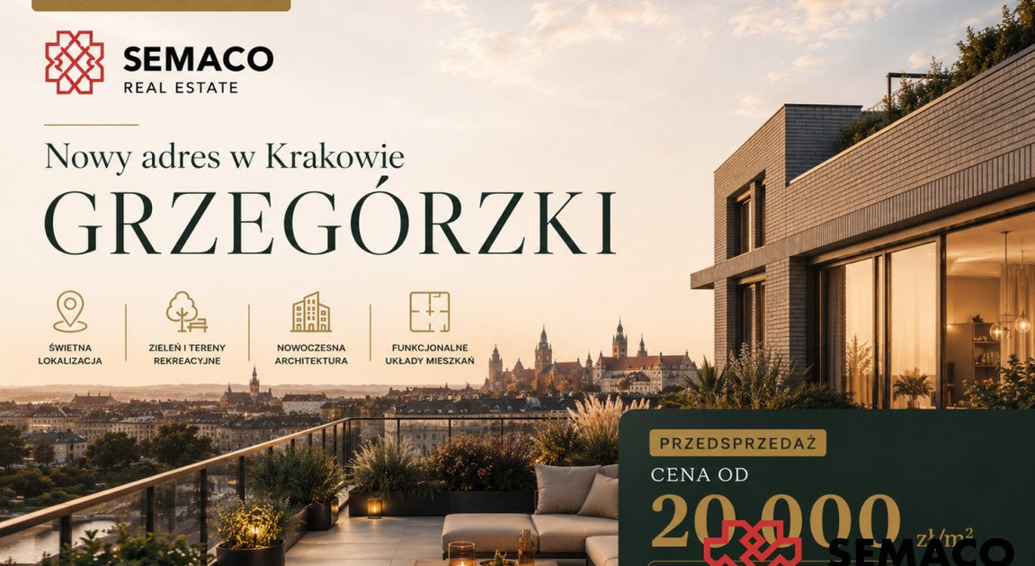 Mieszkanie – Grzegórzki - Widok 2