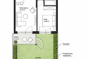 gotowe do odbioru/ogródek 36 m2/bez pcc