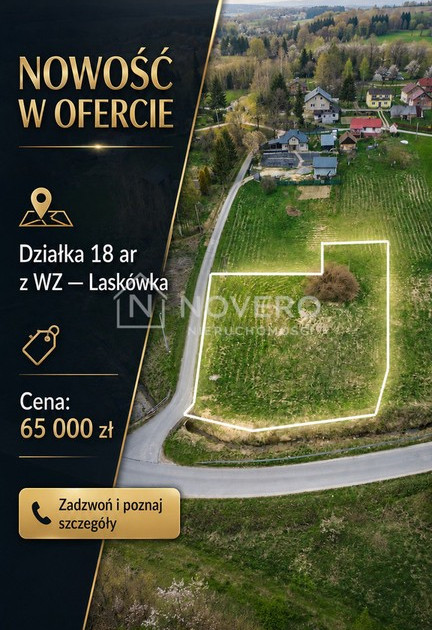 Działka na sprzedaż - View 2