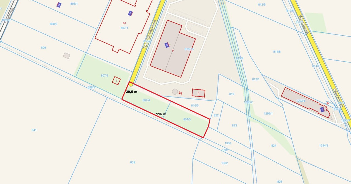 Działka na sprzedaż - Widok 2