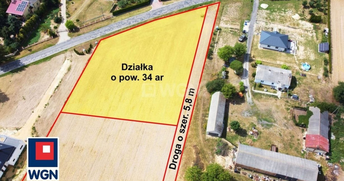 Działka na sprzedaż - Widok 2