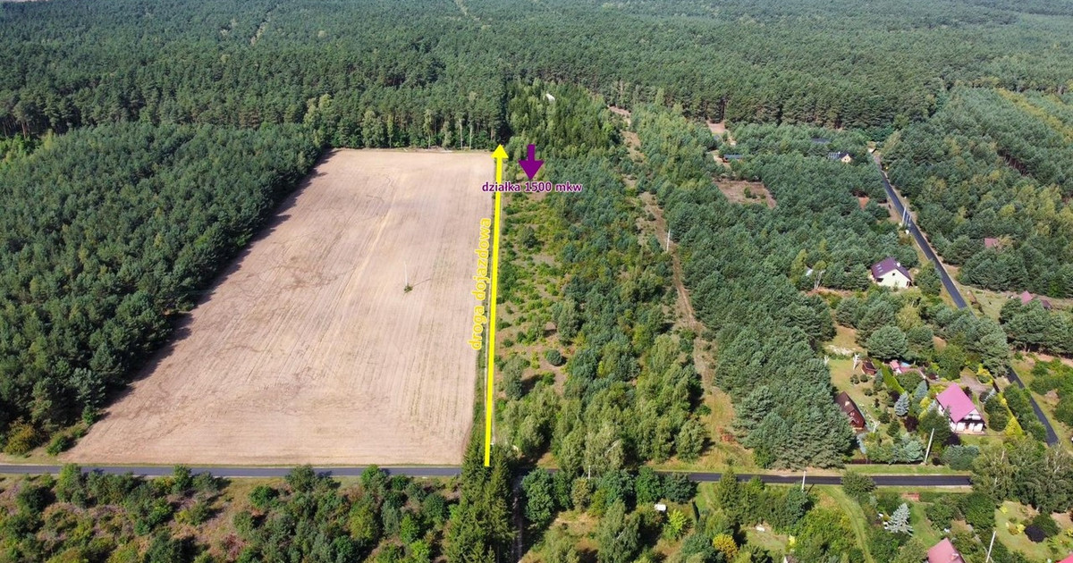 Działka na sprzedaż - Widok 2