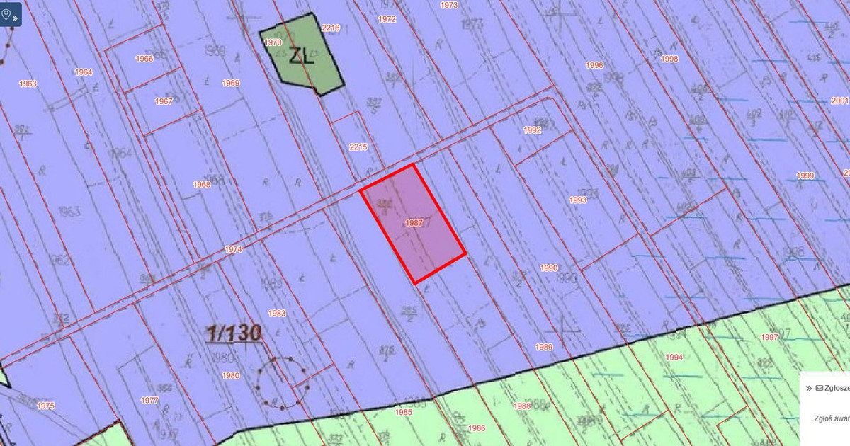 Działka na sprzedaż - Widok 2