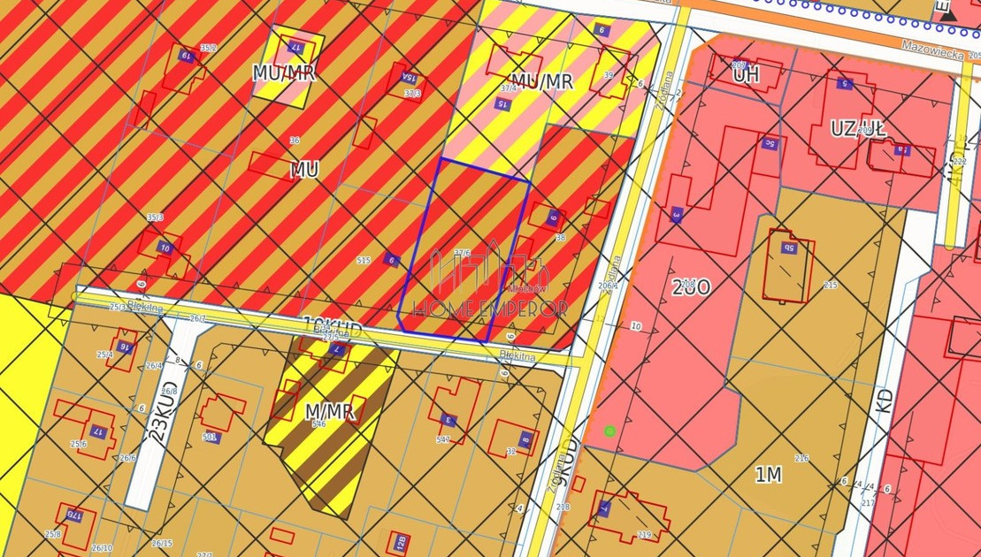 Działka na sprzedaż - Widok 2