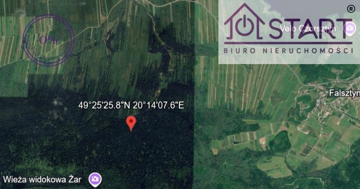 Działka na sprzedaż - Widok 2