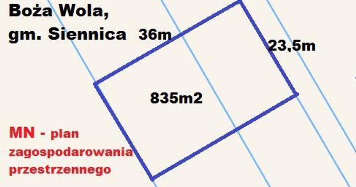Działka na sprzedaż - Widok 2