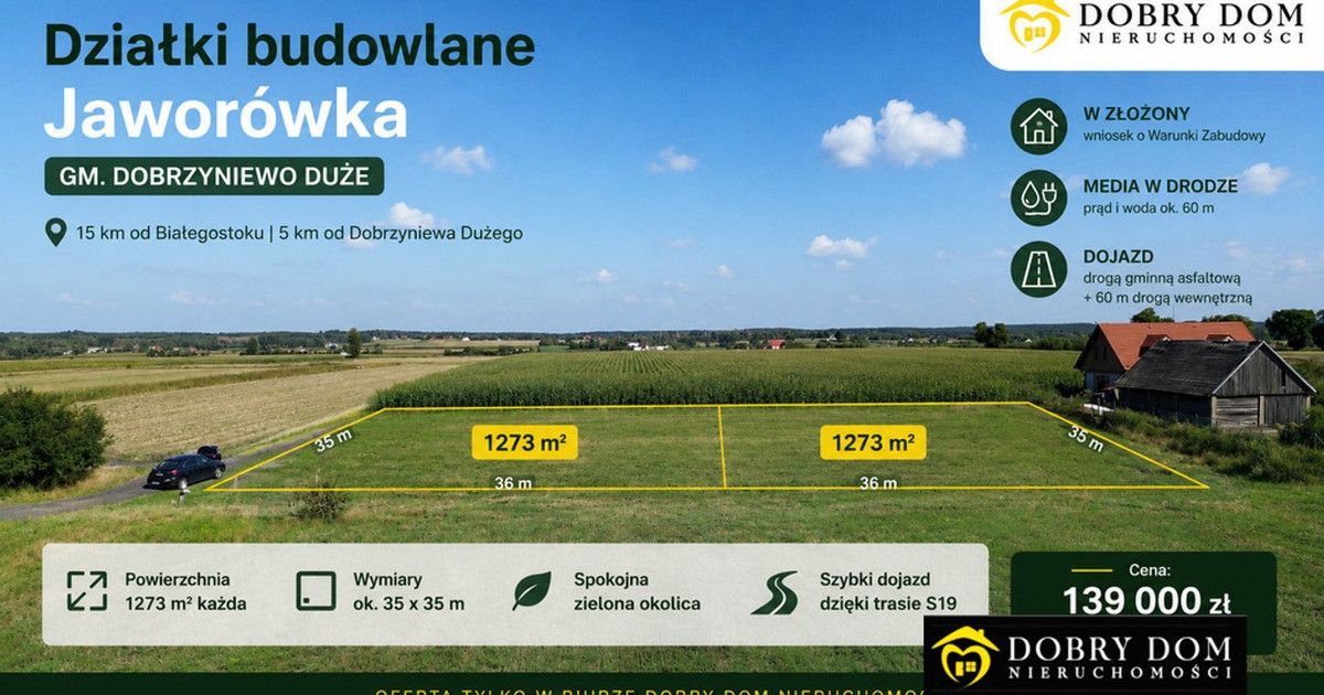Działka na sprzedaż - Widok 2