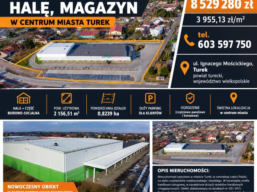 Hala, magazyn na sprzedaż - Widok 2