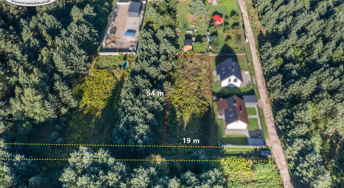 Działka na sprzedaż - Widok 2