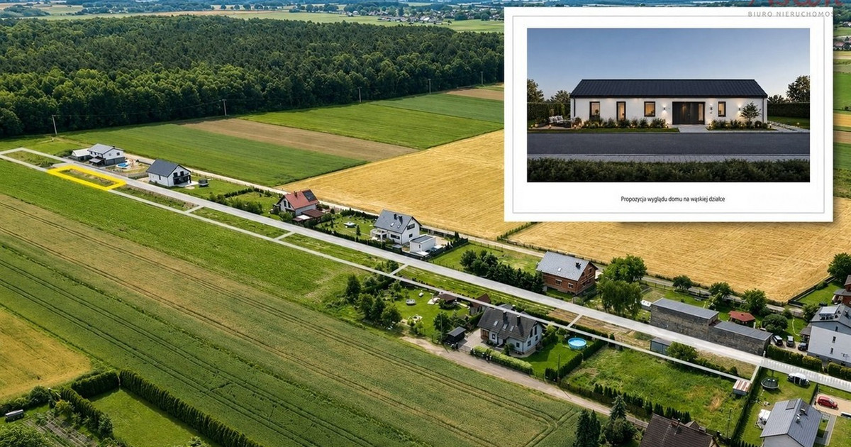 Działka na sprzedaż - Widok 2