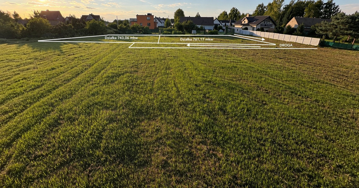 Działka na sprzedaż - Widok 2