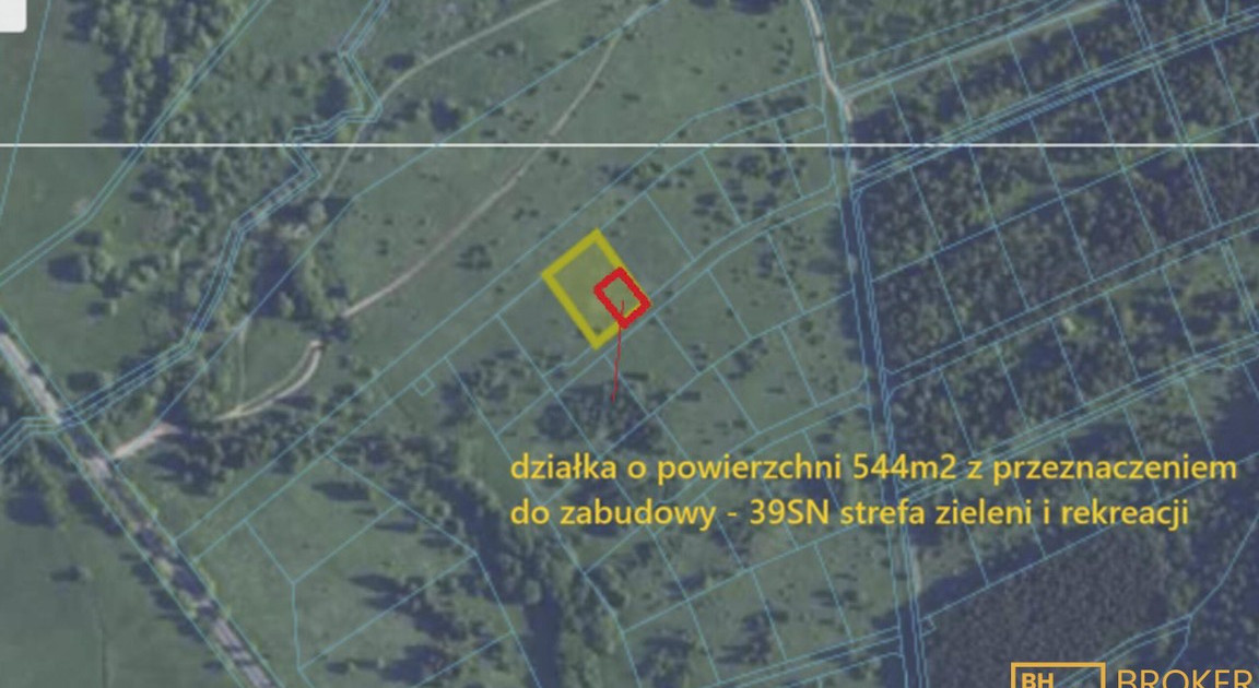 Działka na sprzedaż - Widok 2