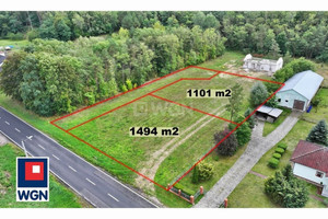 Działka na sprzedaż, 1101 m², Santok Santok