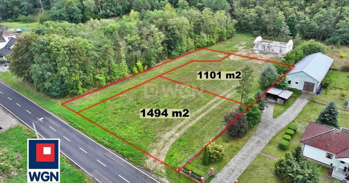 Działka na sprzedaż - Widok 2