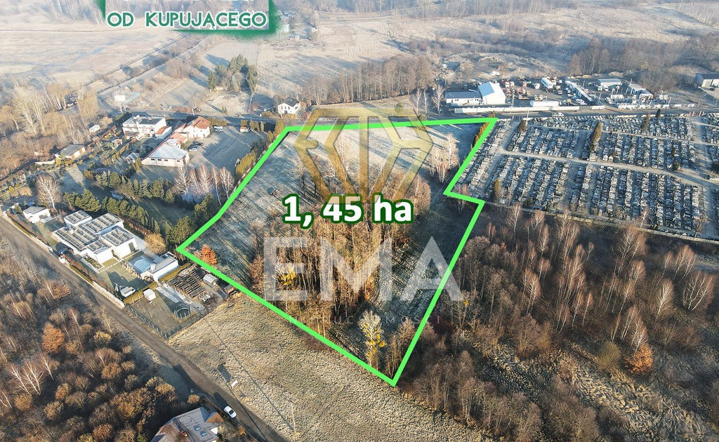 Działka na sprzedaż - Widok 2