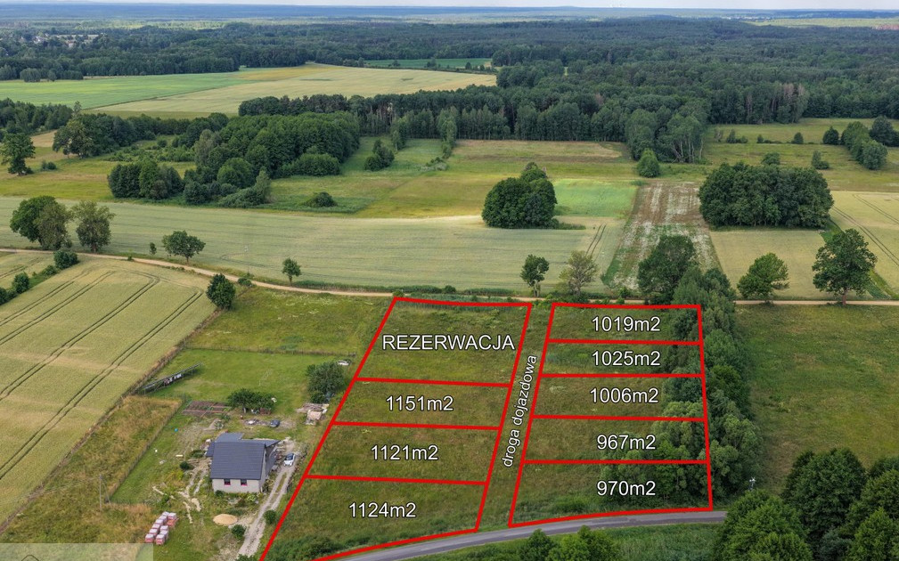 Działka na sprzedaż - Widok 2