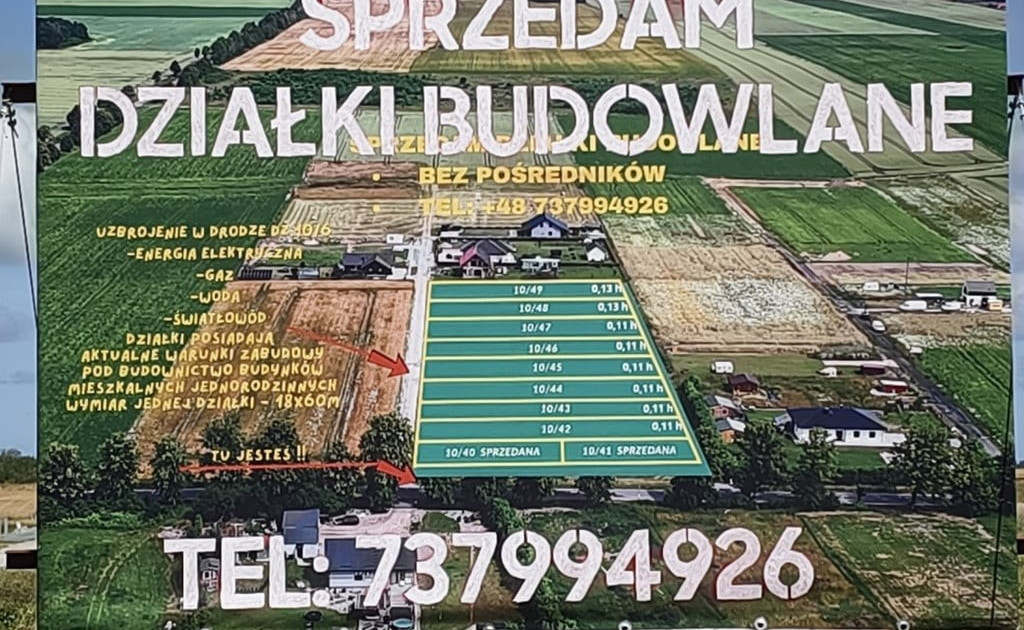 Działka na sprzedaż - Widok 2