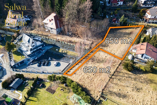 Tomt, 650 m²