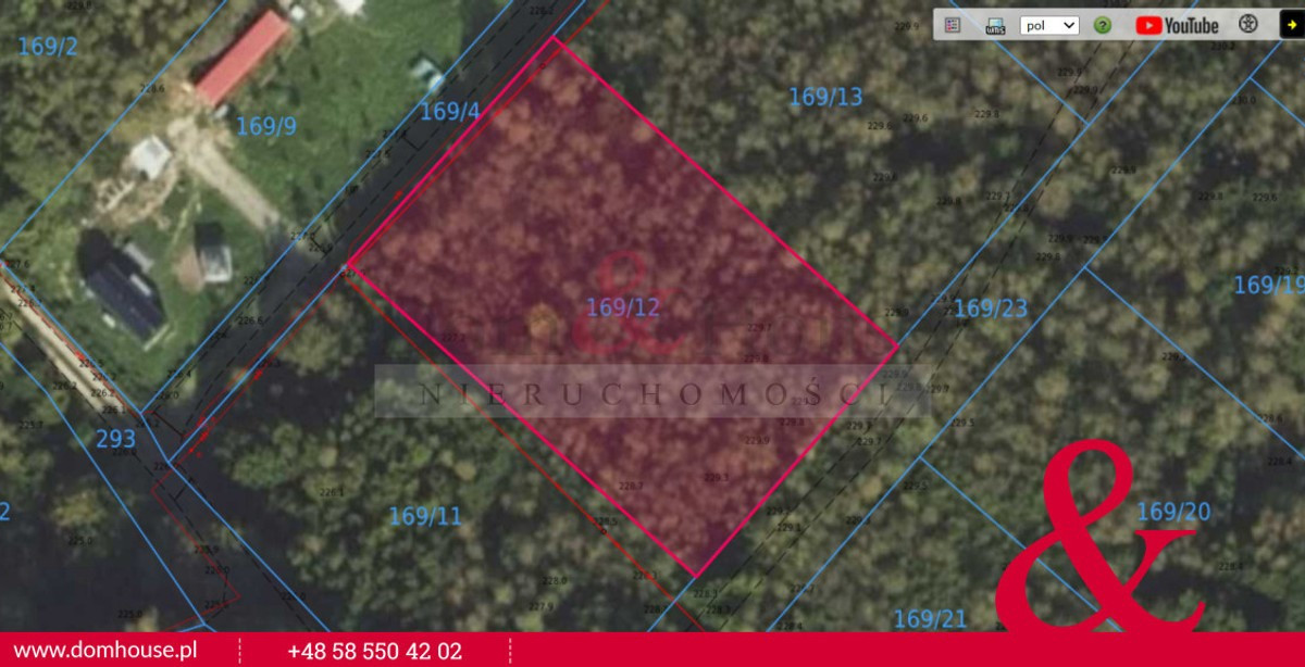 Działka na sprzedaż - Widok 2