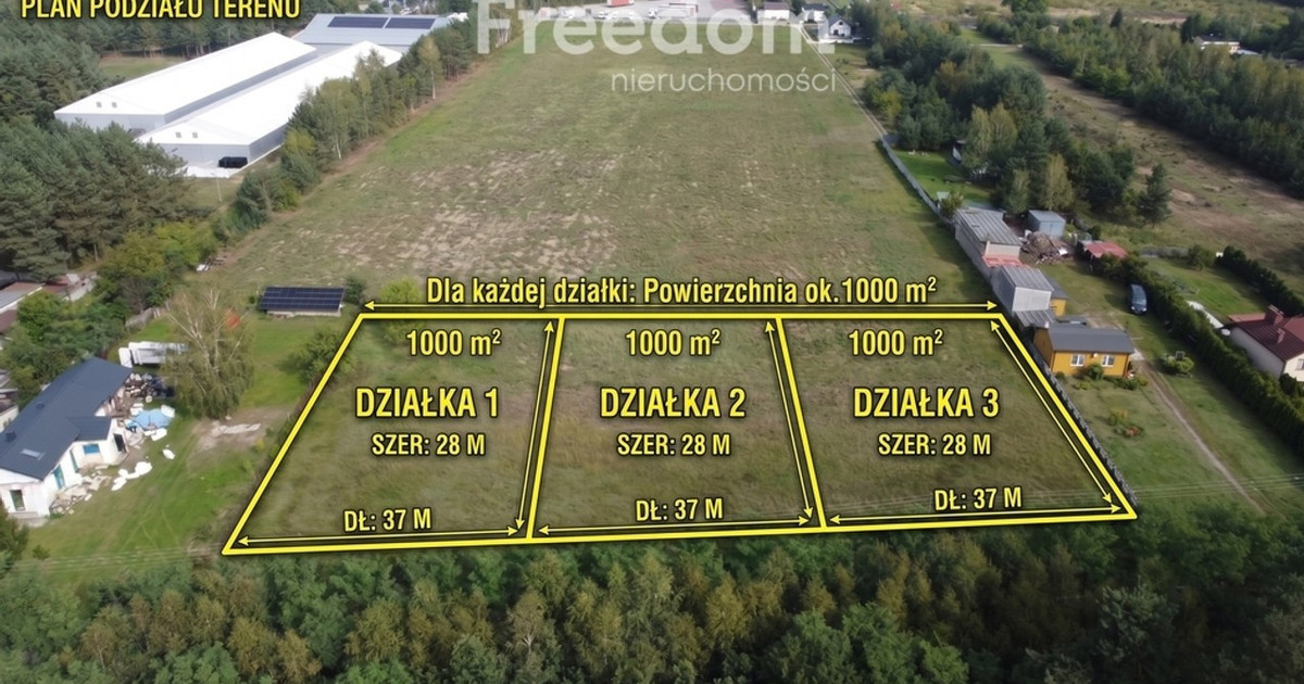 Działka na sprzedaż - Widok 2