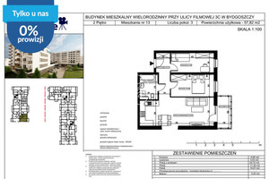 Mieszkanie na sprzedaż, 57 m², 3 pokoje Bydgoszcz Bartodzieje-Skrzetusko-Bielawki Bartodzieje