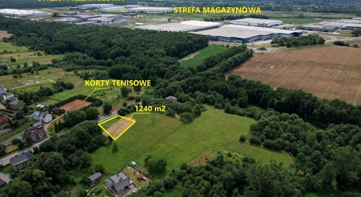 Działka na sprzedaż - Widok 2