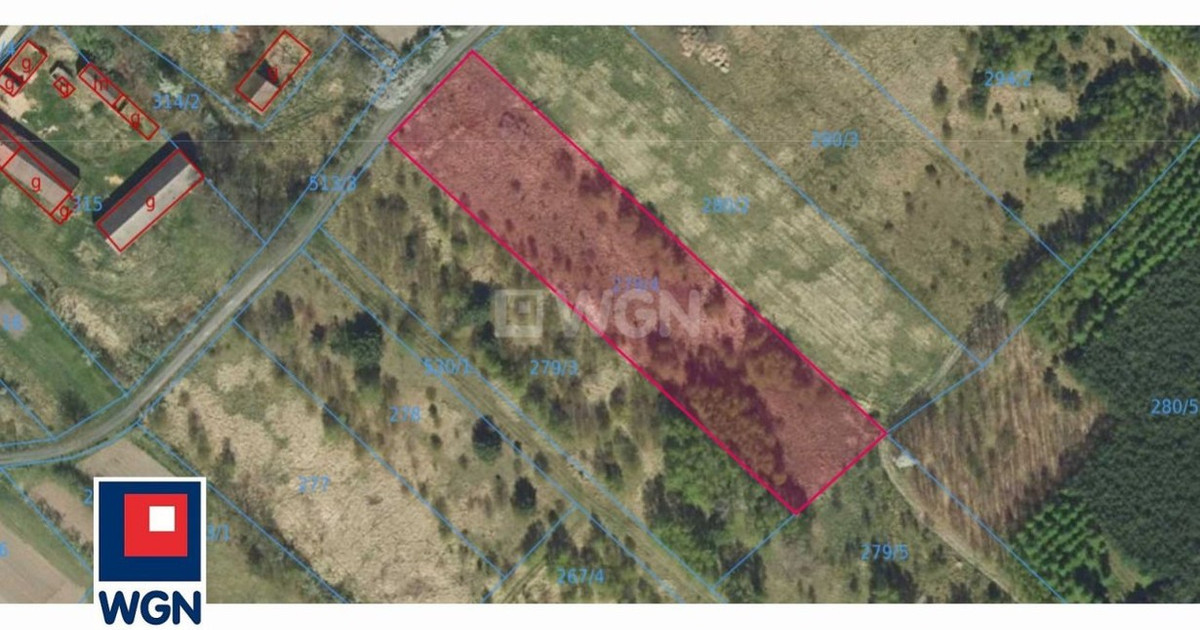 Działka na sprzedaż - Widok 2