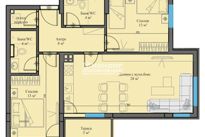Mieszkanie na sprzedaż 101m2 Коматевски възел, Коматевски възел/Komatevski vazel, Komatevski vazel - zdjęcie 2