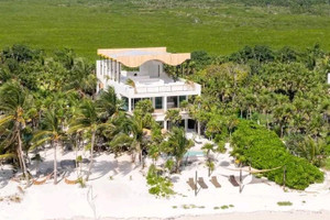 Dom na sprzedaż 1020m2 BAHIA SOLIMAN, BEACH FRONT VILLA IN TULUM - zdjęcie 1