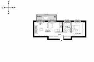 Mieszkanie na sprzedaż 51m2 Berlin - zdjęcie 2