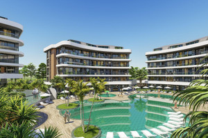 Mieszkanie na sprzedaż 58m2 Reg. Morza Śródziemnego Antalya Oba - Alanya - zdjęcie 1