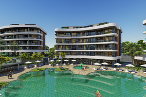 Mieszkanie na sprzedaż 58m2 Reg. Morza Śródziemnego Antalya Oba - Alanya - zdjęcie 3