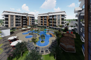 Mieszkanie na sprzedaż 54m2 Reg. Morza Śródziemnego Antalya Oba - Alanya - zdjęcie 1