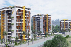 Mieszkanie na sprzedaż 61m2 Reg. Morza Śródziemnego Antalya Avsallar - Alanya - zdjęcie 1