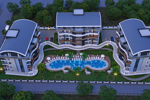 Mieszkanie na sprzedaż 52m2 Reg. Morza Śródziemnego Antalya Oba - Alanya - zdjęcie 2
